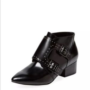 French Connection Studded Black Bootie